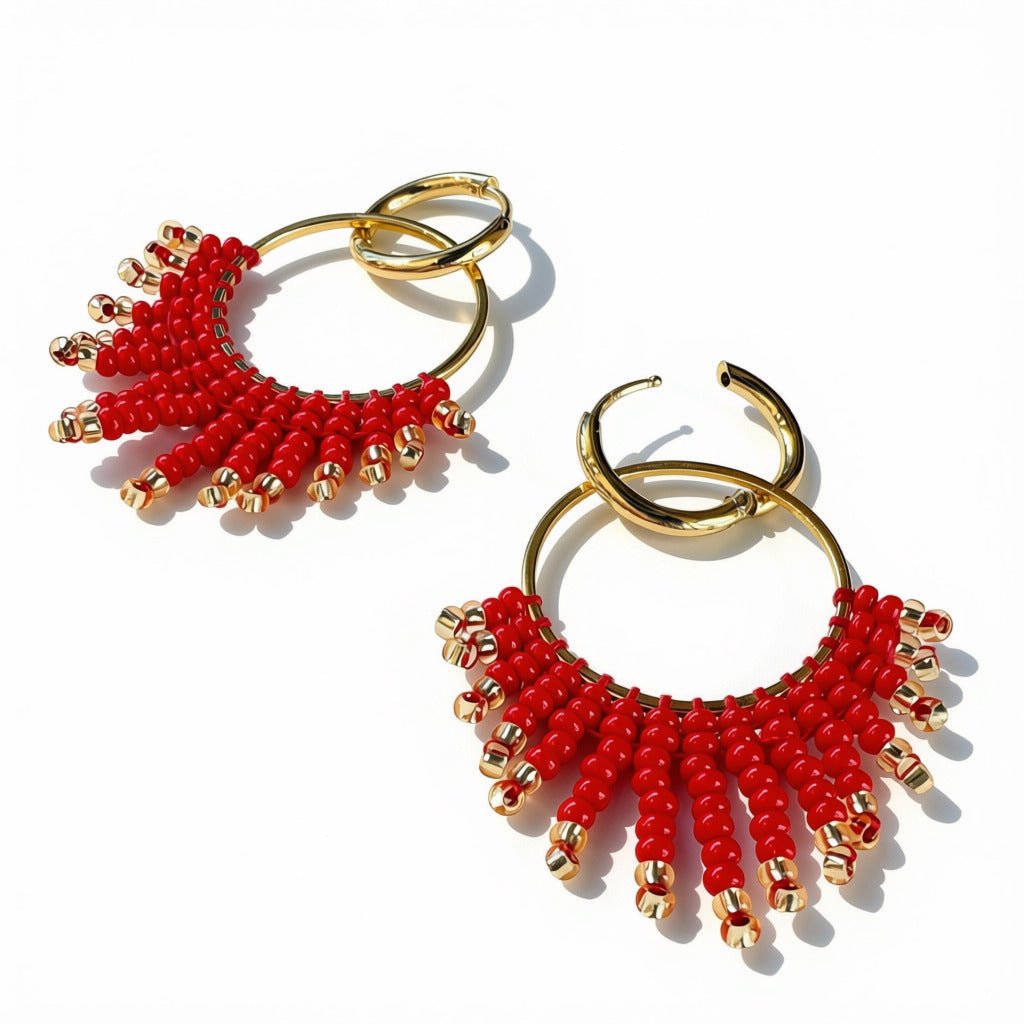 Feisty Fifi in Radiant Red (Gold)