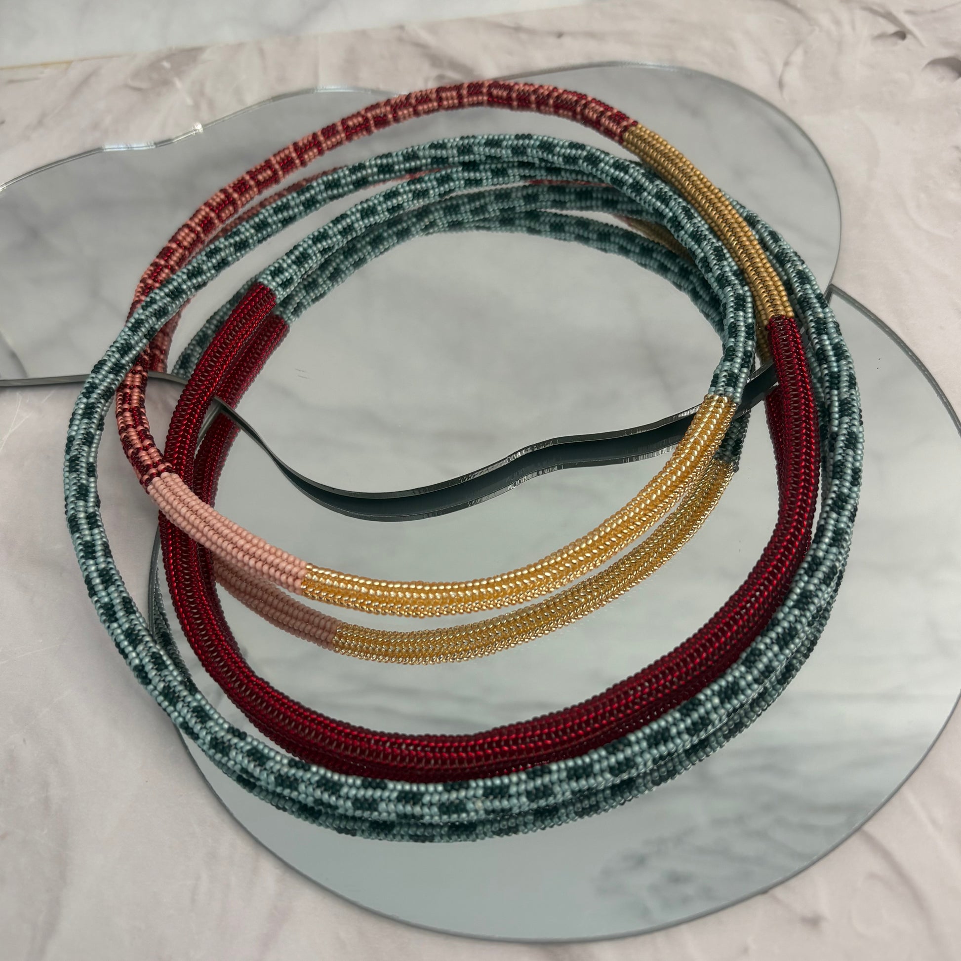 Aurora Crafted Style-Infinity Necklace Jewels of Winter-NECKLACES-Aurora Crafted Jewellery-