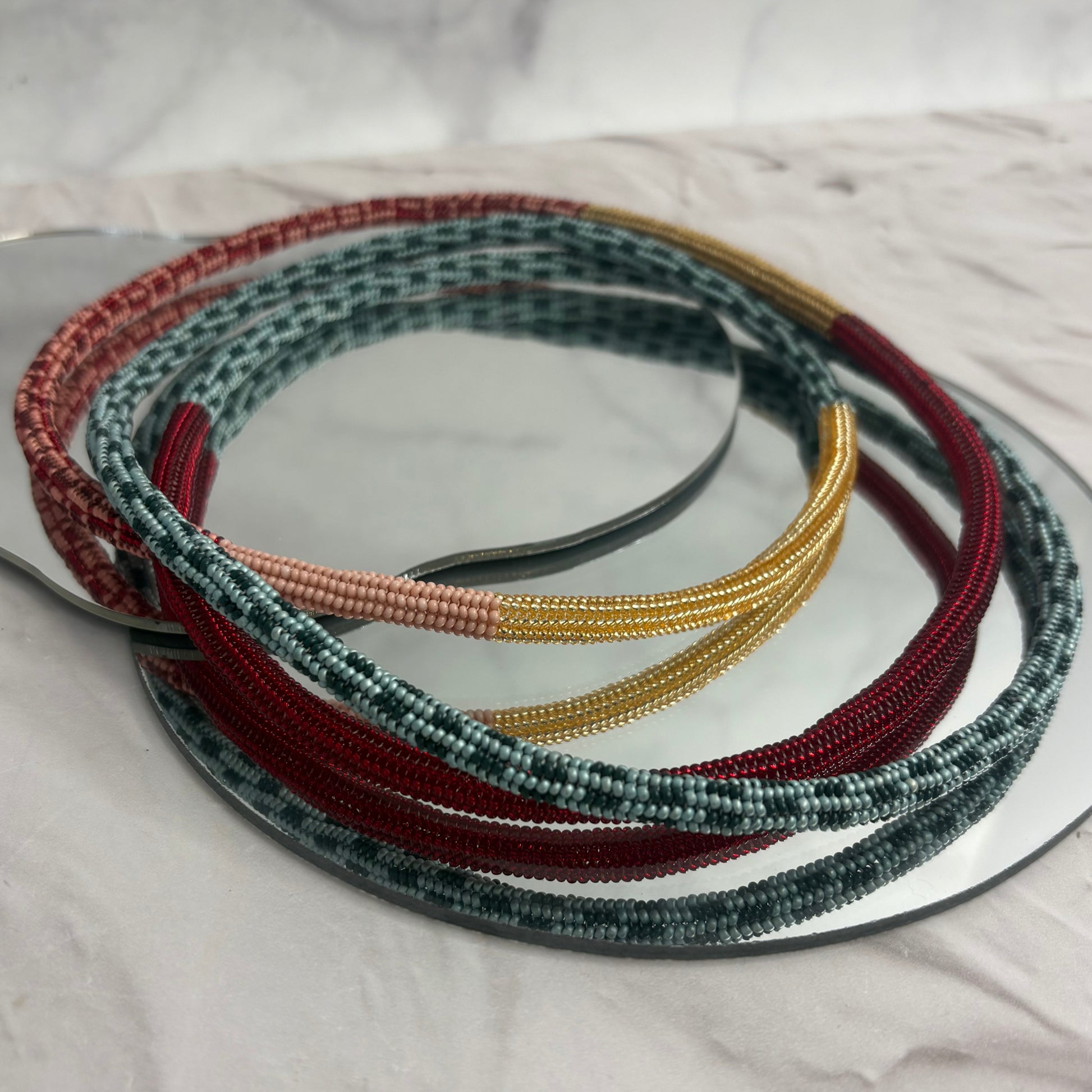 Aurora Crafted Style-Infinity Necklace Jewels of Winter-NECKLACES-Aurora Crafted Jewellery-