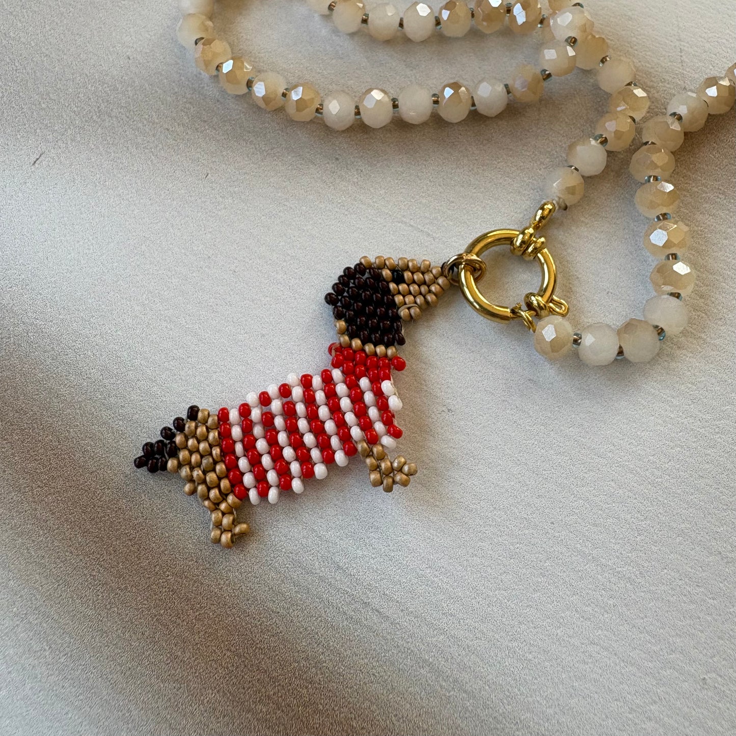 Aurora Crafted Style-Delightful Daxie Red & White-Aurora Crafted Style-
