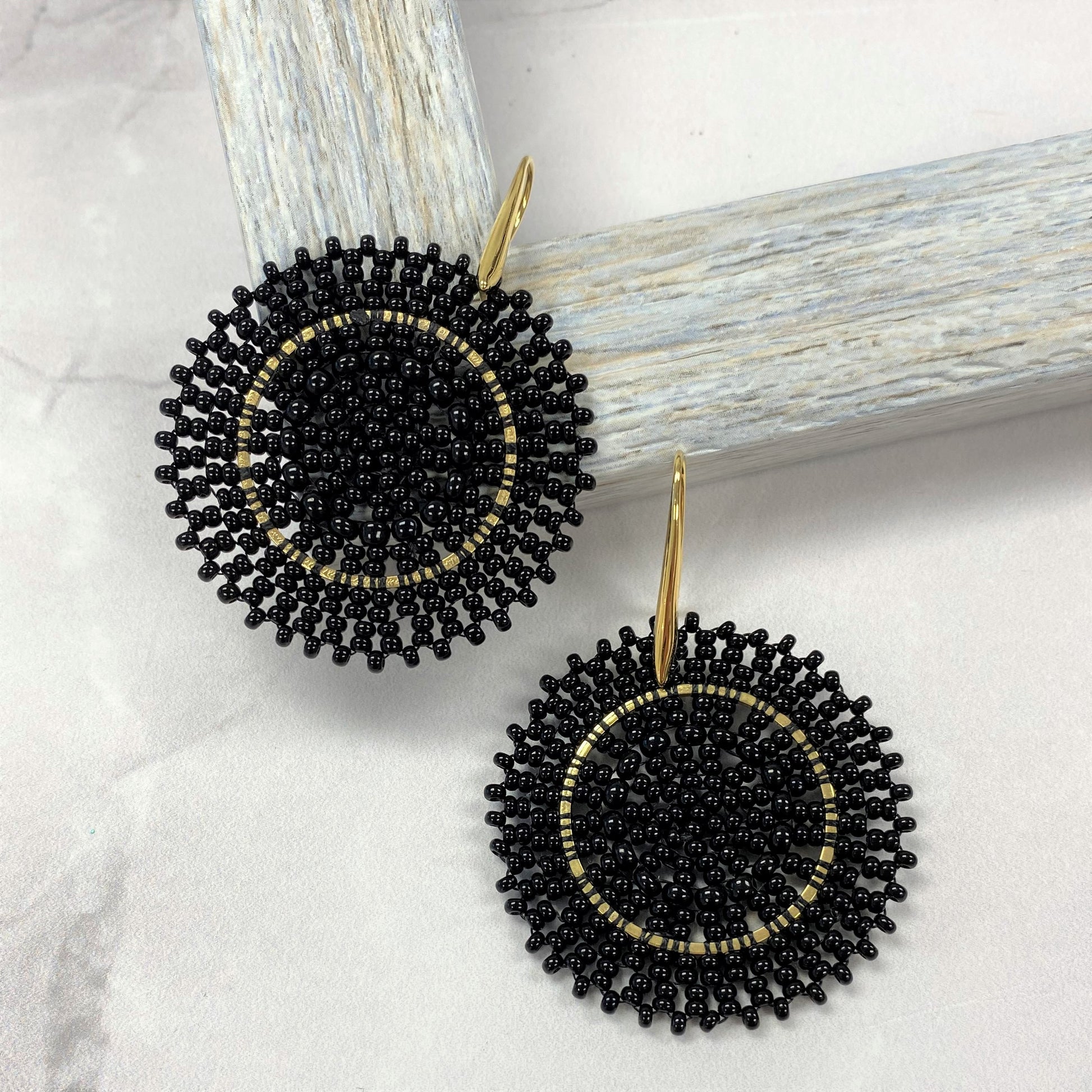 Aurora Crafted Style-Eclipse Full Moon-Earrings-Aurora Crafted Jewellery-