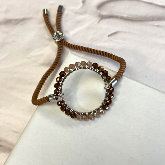 Aurora Crafted Style-Copper Popper Aurora Wristlet-BRACELETS-Aurora Crafted Jewellery-