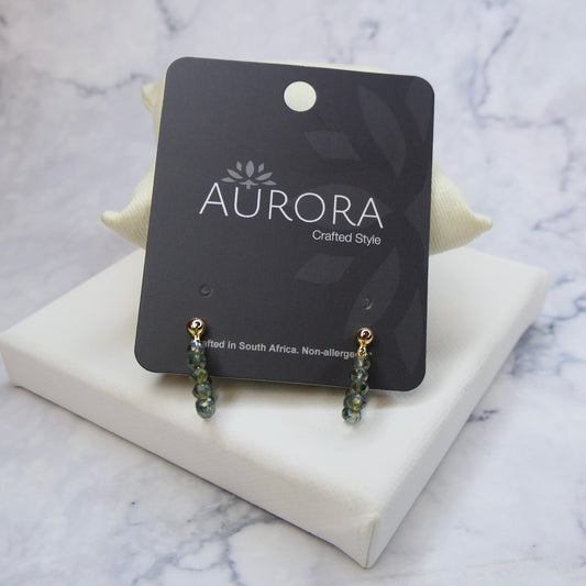 Aurora Crafted Style-Pin Drop Olive Shimmer (Gold)-Aurora Crafted Style-