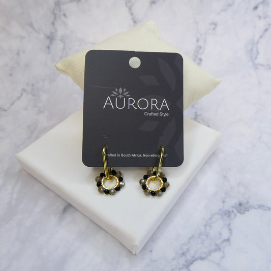 Aurora Crafted Style-Pop Drops Olive & Onyx (Gold)-Aurora Crafted Style-