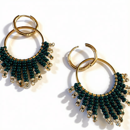 Feisty Fifi in Midnight Teal (Gold)