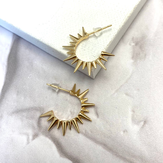 Aurora Crafted Style-Mini Sunray Hoops-Earrings-Aurora Crafted Jewellery-