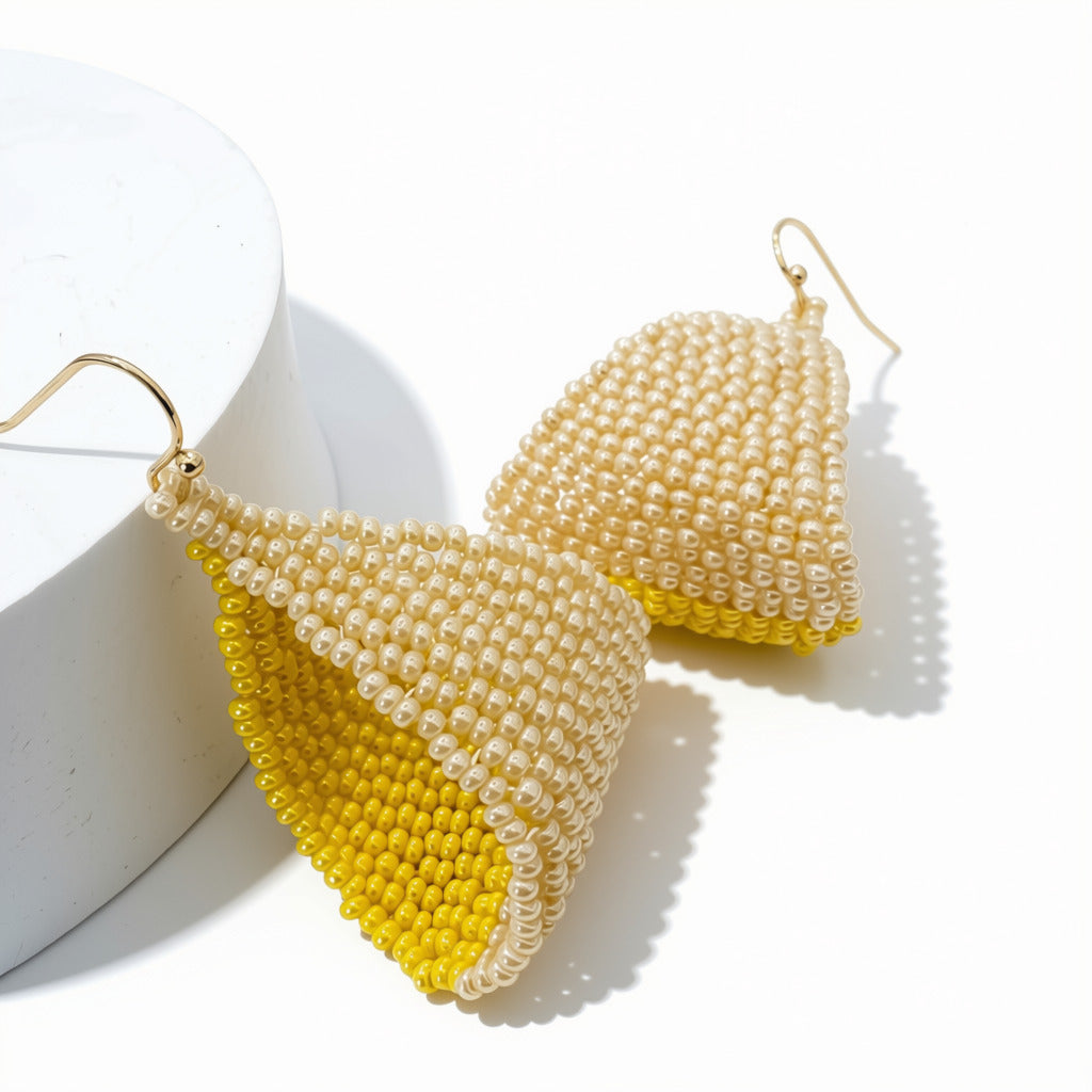 Aurora Crafted Style-Fun Flip in Sunshine (Gold)-Earrings-Aurora Crafted Jewellery-