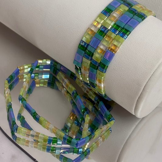 Aurora Crafted Style-Tila Bracelet Island Holiday-BRACELETS-Aurora Crafted Jewellery-