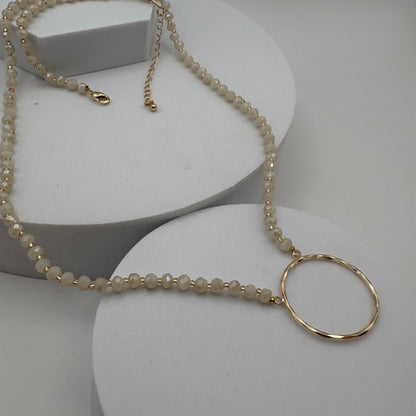 Aurora Crafted Style-Speclace in Oyster (Gold)-NECKLACES-Aurora Crafted Style-