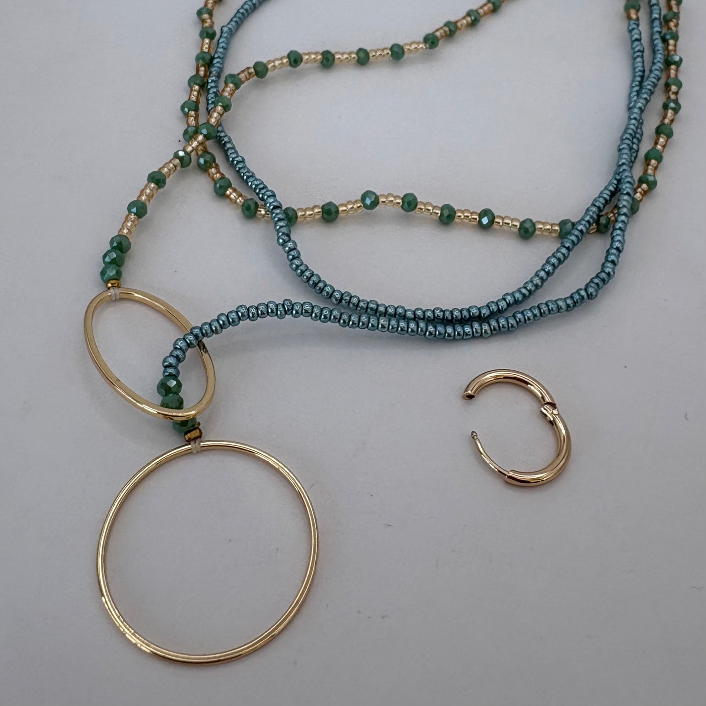 Aurora Crafted Style-4-You Aurora Fob Necklace in Camps Bay (Gold)-NECKLACES-Aurora Crafted Style-