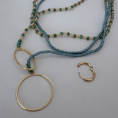 Aurora Crafted Style-4-You Aurora Fob Necklace in Camps Bay (Gold)-NECKLACES-Aurora Crafted Style-