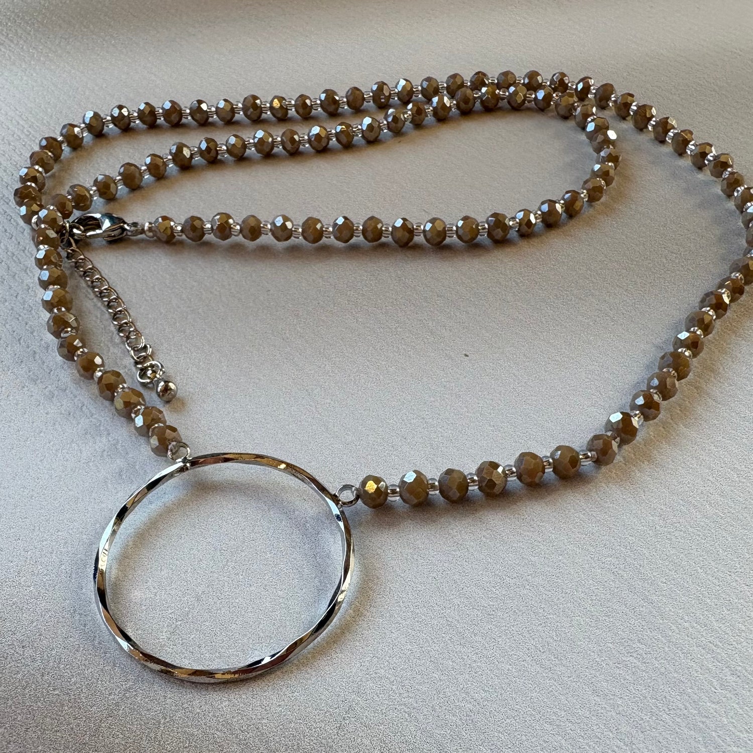 Aurora Crafted Style-Speclace in Sable (Silver)-NECKLACES-Aurora Crafted Style-