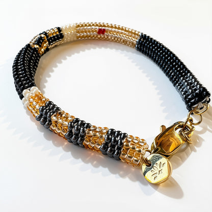 Fierce Femme Life Letter Bracelet (Gold)