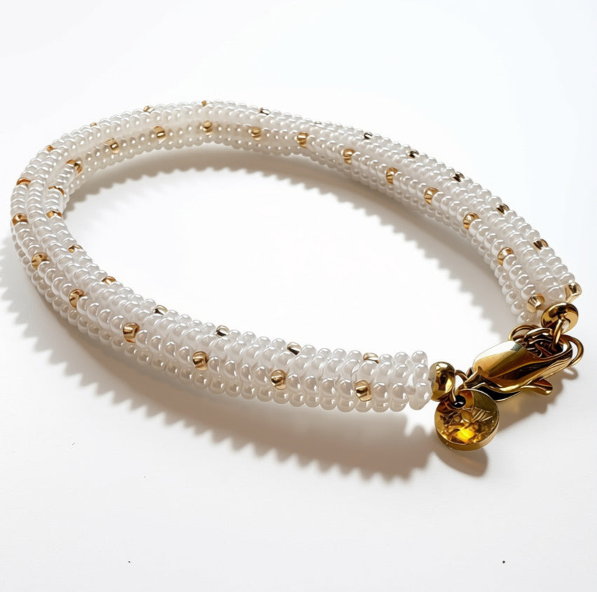 Aurora Crafted Style-Goddess of Grace Life Letters for Her (Gold)-BRACELETS-Aurora Crafted Jewellery-