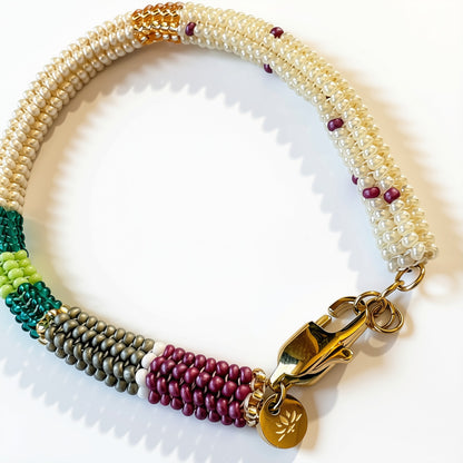 Unapologetically Her Life Letter Bracelet (Gold)