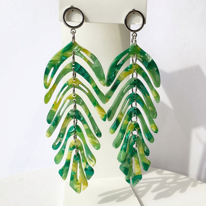Aurora Crafted Style-Delicious Lemon & Lime (Silver)-Earrings-Aurora Crafted Jewellery-