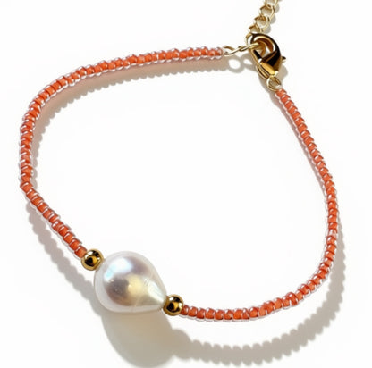 Aurora Crafted Style-Pearl Island in Gold (Gold) (Copy) (Copy)-BRACELETS-Aurora Crafted Jewellery-