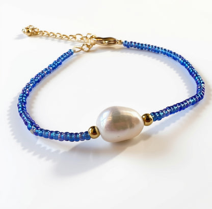 Aurora Crafted Style-Pearl Island in Gold (Gold) (Copy)-BRACELETS-Aurora Crafted Jewellery-