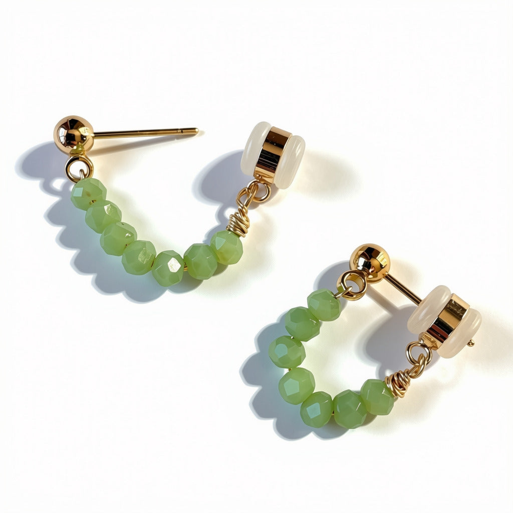 Pin Tuck in Matcha (Gold)