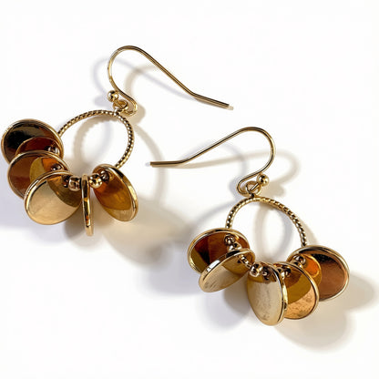 Aurora Crafted Style-Wishing Well Hoop-Earrings-Aurora Crafted Jewellery-