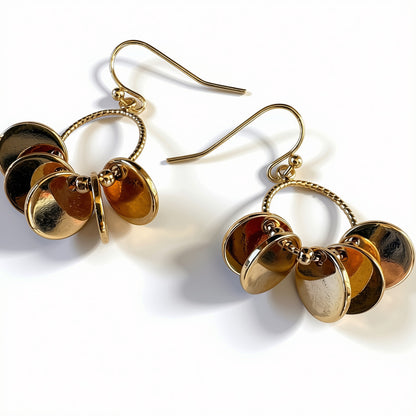 Aurora Crafted Style-Wishing Well Hoop-Earrings-Aurora Crafted Jewellery-