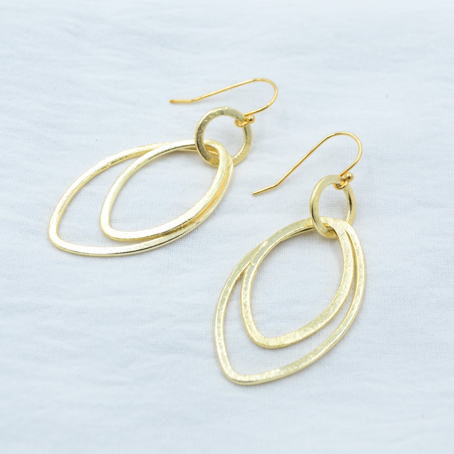 Aurora Crafted Style-Classic Double Drops-Earrings-Aurora Crafted Jewellery-