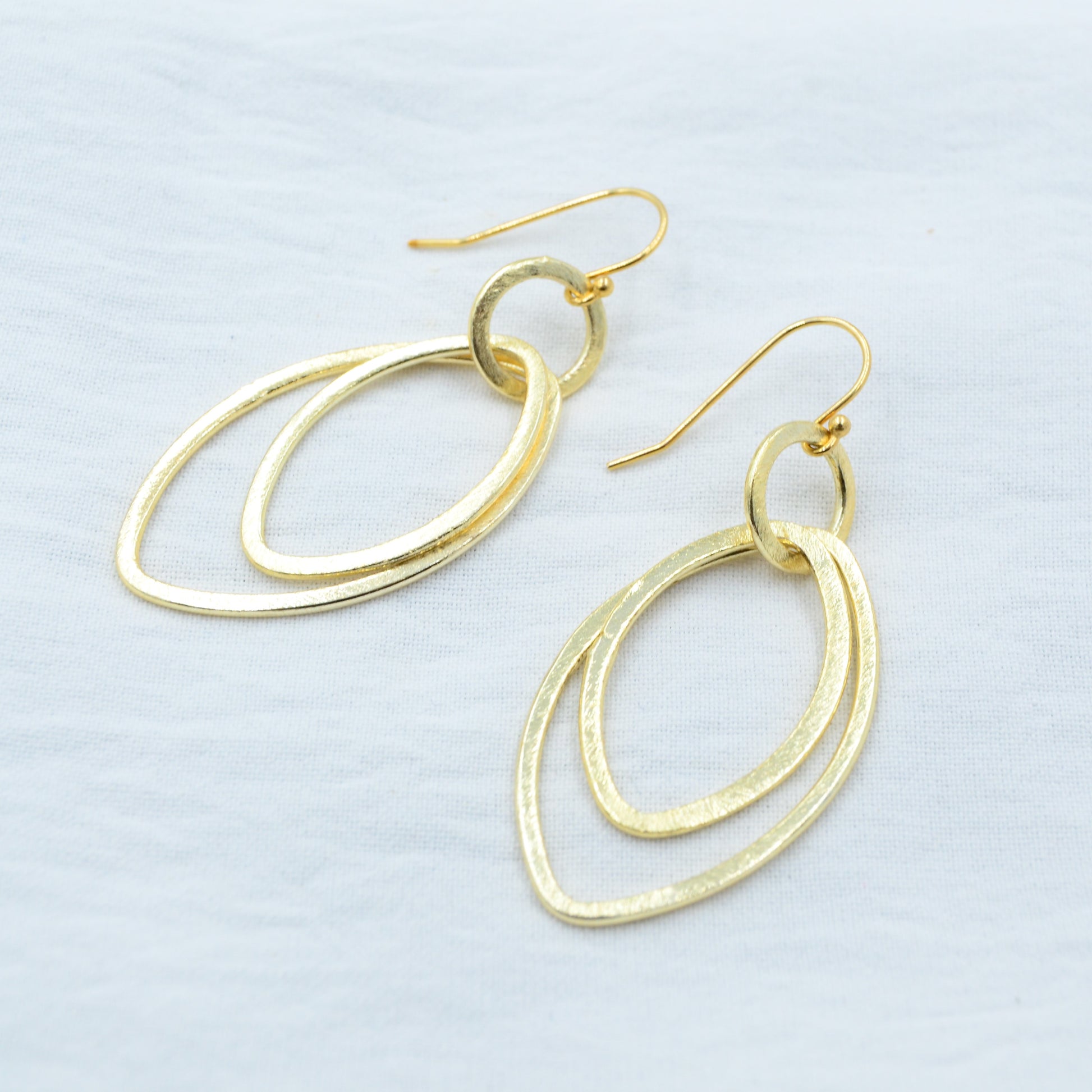 Aurora Crafted Style-Classic Double Drops-Earrings-Aurora Crafted Jewellery-