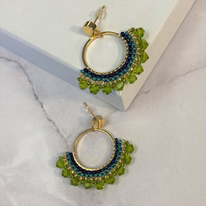Small Frida in Lime Green (Gold)