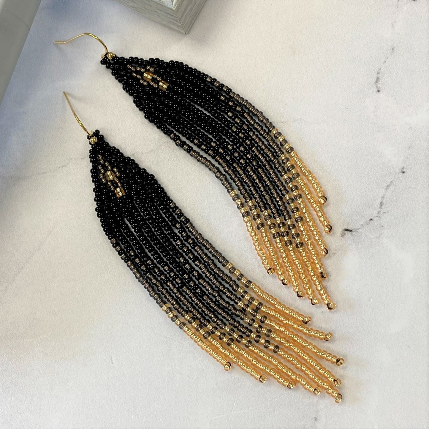 Aurora Crafted Style-Dusk to Dawn Tassels-Earrings-Aurora Crafted Jewellery-