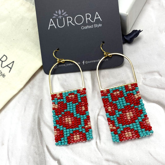 Aurora Crafted Style-Candy Animal Instinct Horseshoe-Earrings-Aurora Crafted Jewellery-