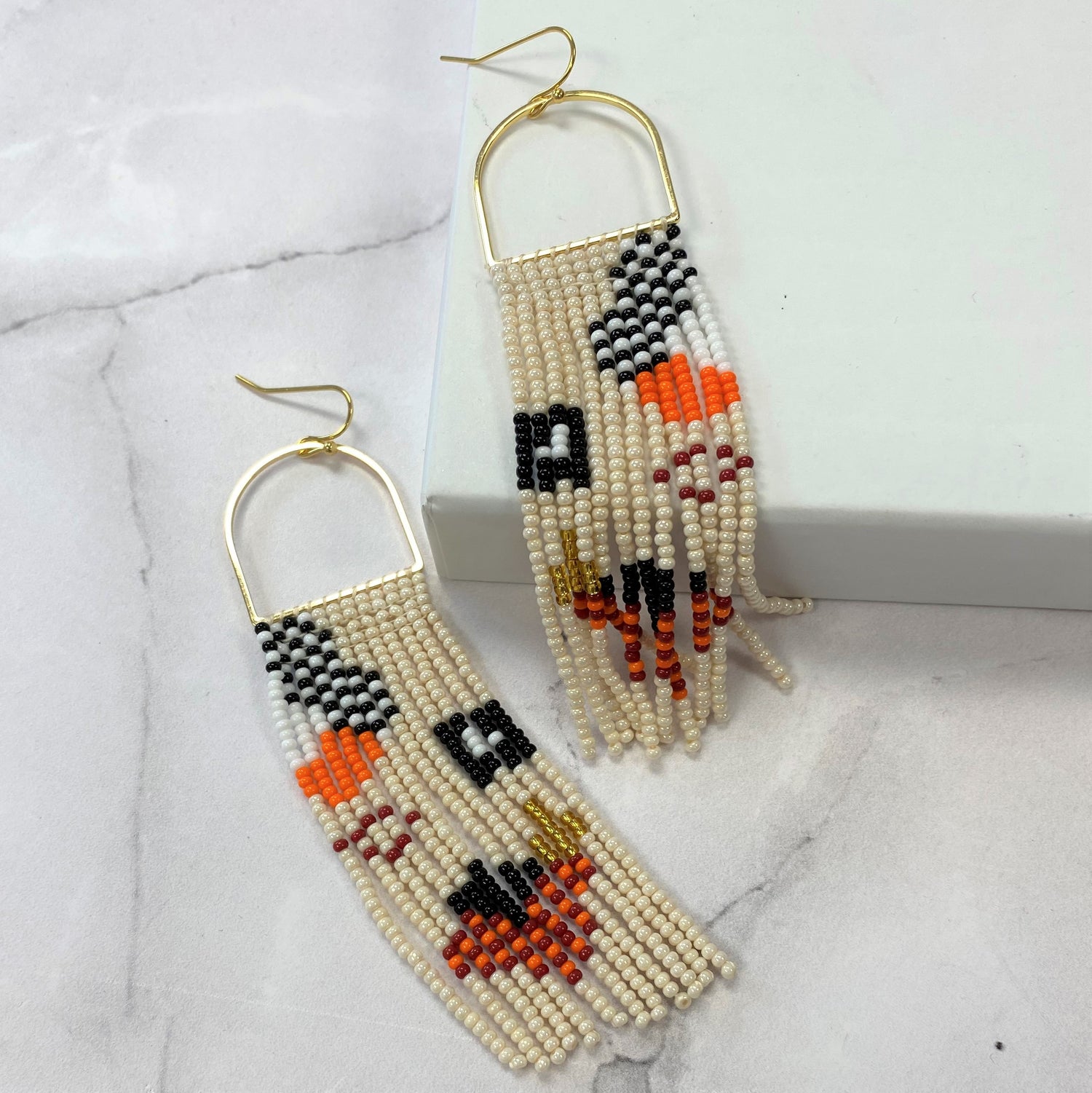 Aurora Crafted Style-Abstract Retro Horseshoe-Earrings-Aurora Crafted Jewellery-