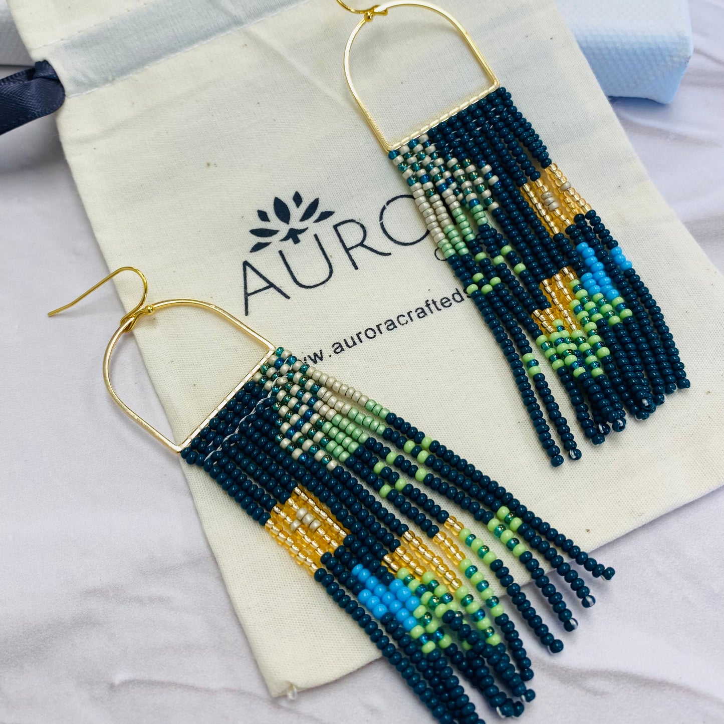 Aurora Crafted Style-Jungle Fever Horseshoe-Earrings-Aurora Crafted Jewellery-