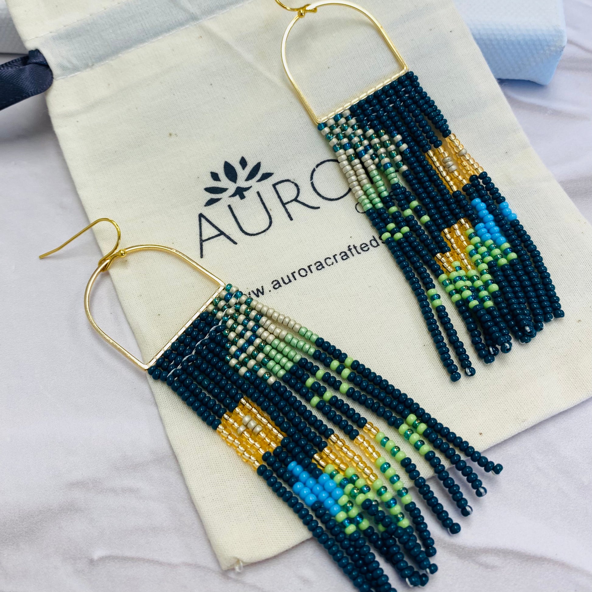 Aurora Crafted Style-Jungle Fever Horseshoe-Earrings-Aurora Crafted Jewellery-